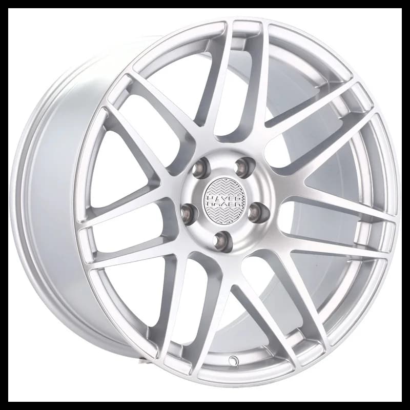 4 jantes 9.0 19 5x120 argent brillant