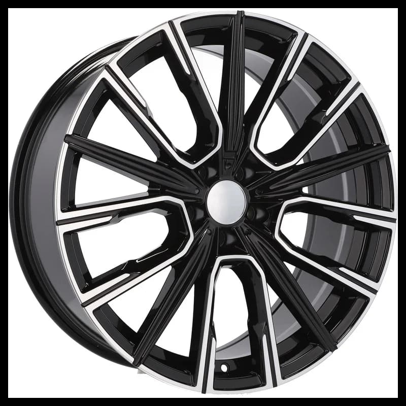 4 jantes 8.5 20 5x112 design bmw noir brillant