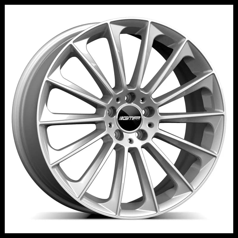 4 jantes 8.0 18 5x112 argent brillant