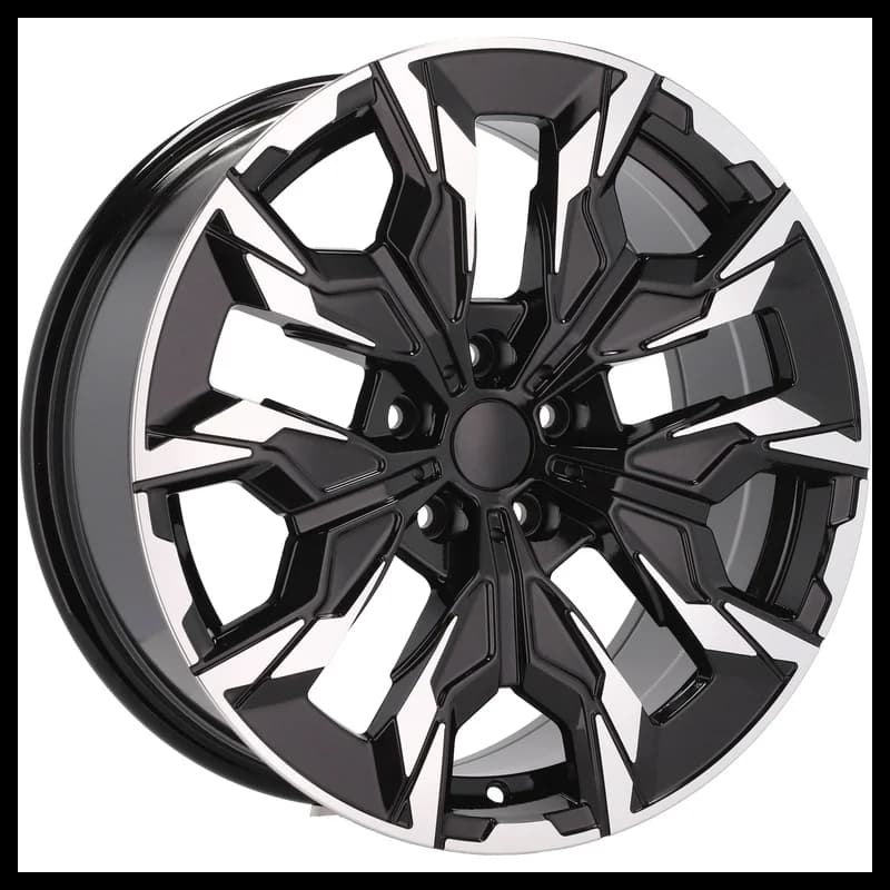 4 jantes 8.0 18 5x112 design bmw noir brillant
