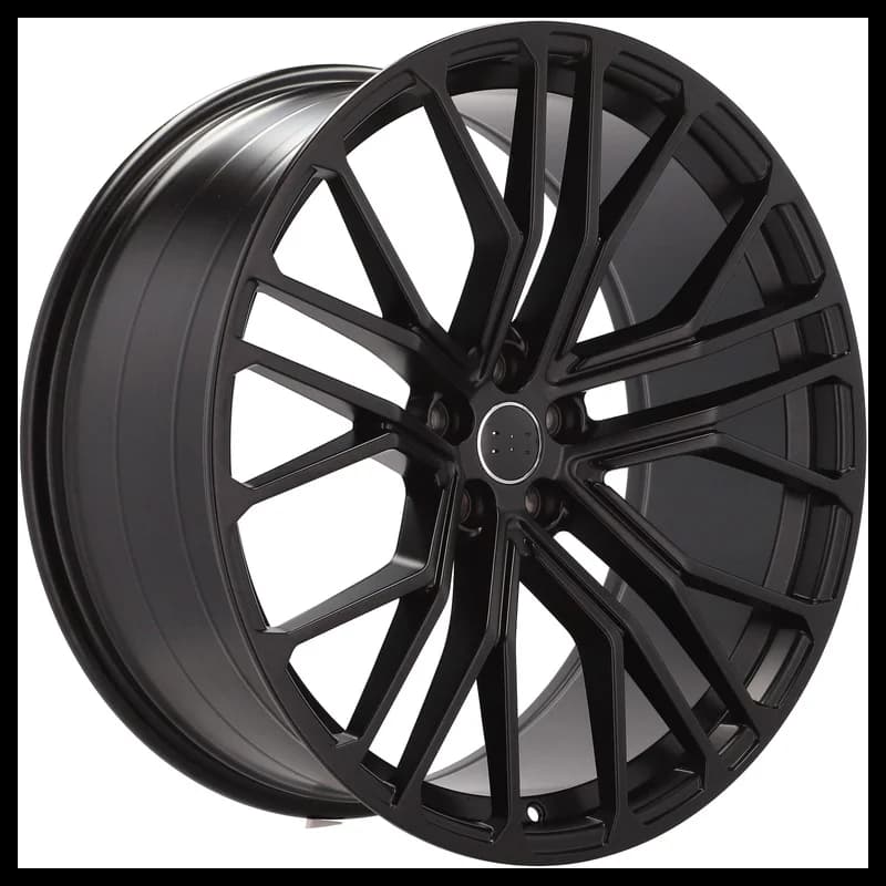 4 jantes 9.0 20 5x112 design audi noir brillant