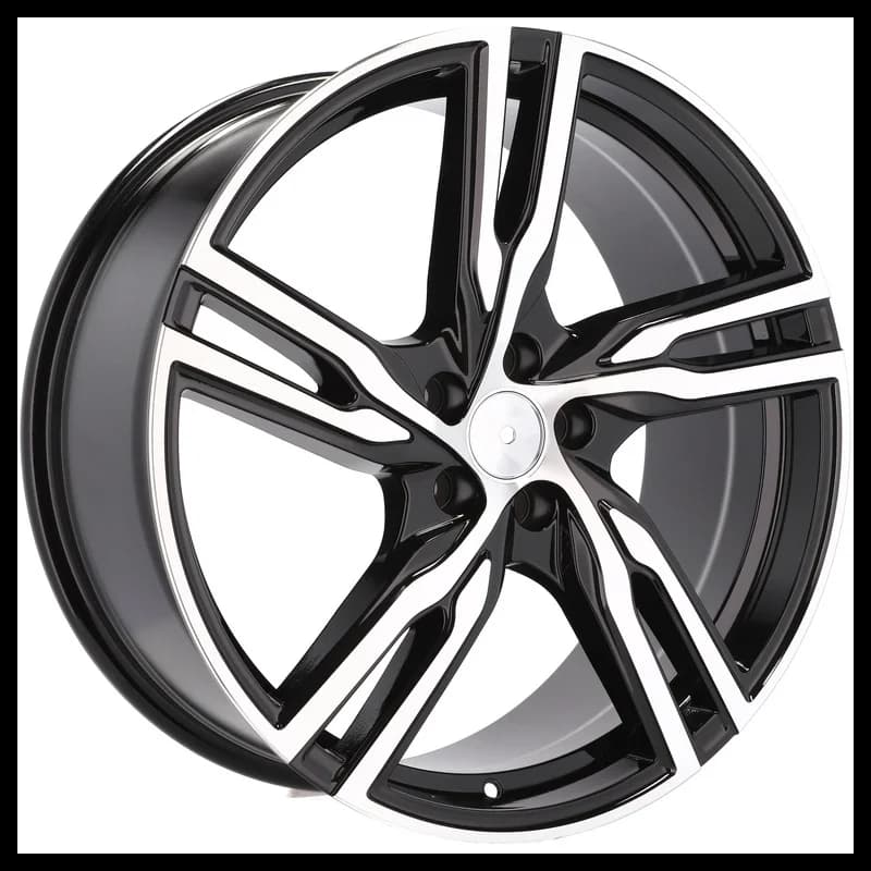 4 jantes 9.0 20 5x108 design volvo noir brillant
