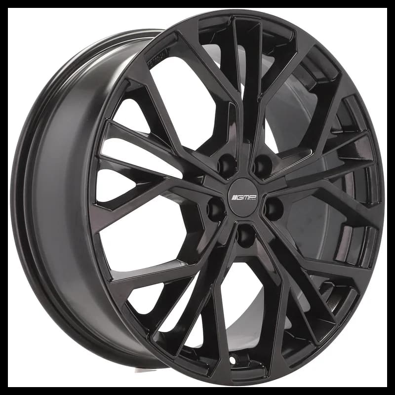 4 jantes 8.0 18 5x120 noir brillant