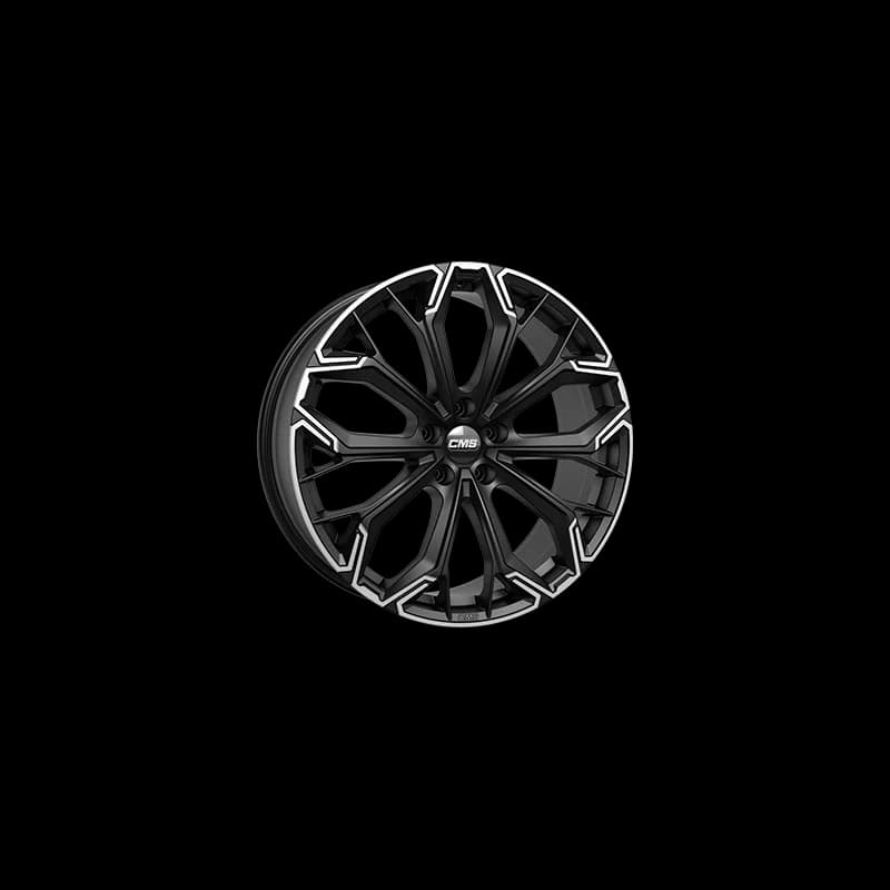 4 jantes cms 8,0x19 cms c37 5/112  et45 ch66,5