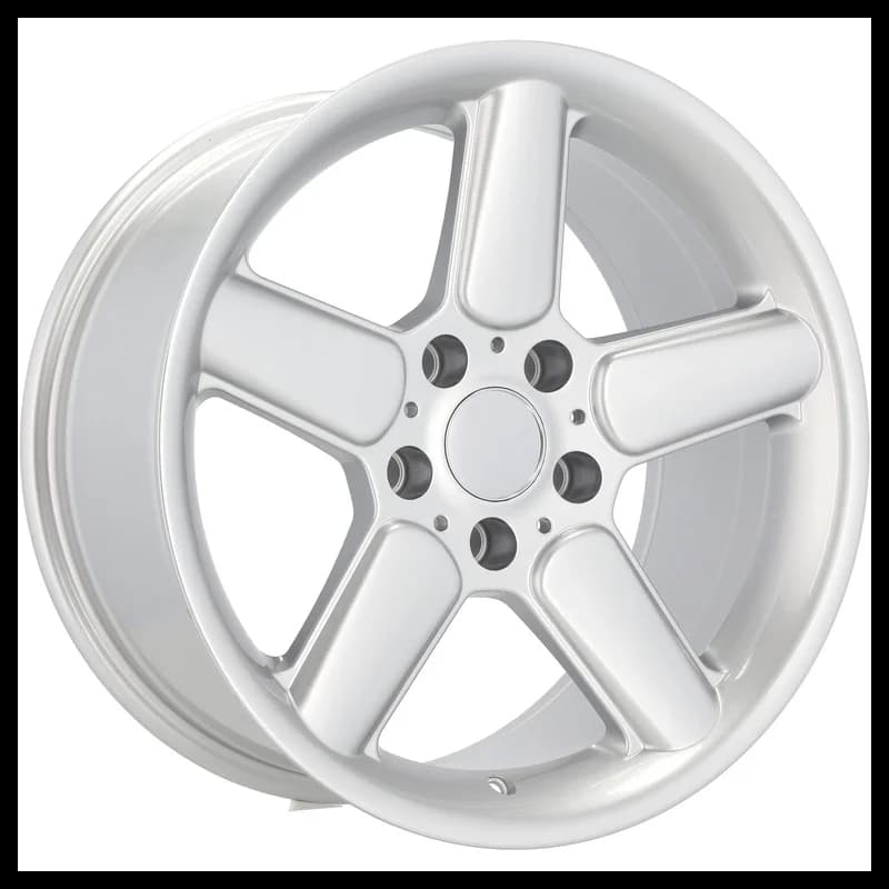 4 jantes 8.5 17 5x120 design bmw argent brillant