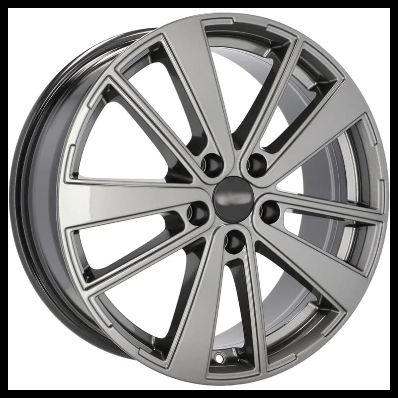 4 jantes 7.0 18 5x114.3 design gris brillant