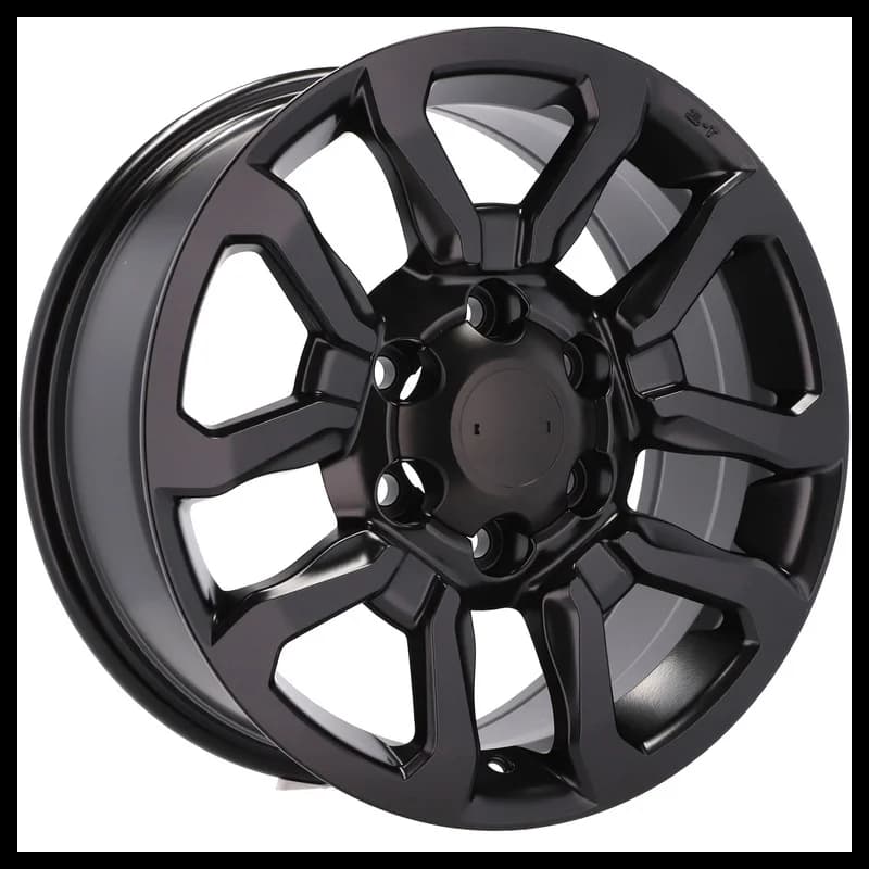 4 jantes 7.5 17 6x139.7 design toyota noir mat