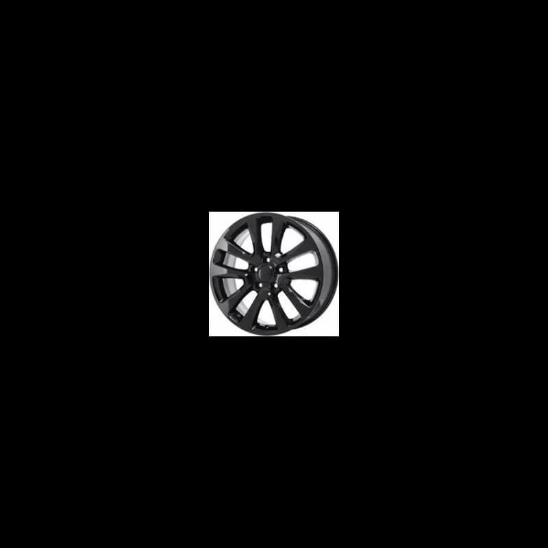4 jantes 8.0 20 5x127 design jeep noir brillant