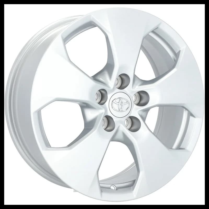 4 jantes 7.0 17 5x114.3 argent brillant
