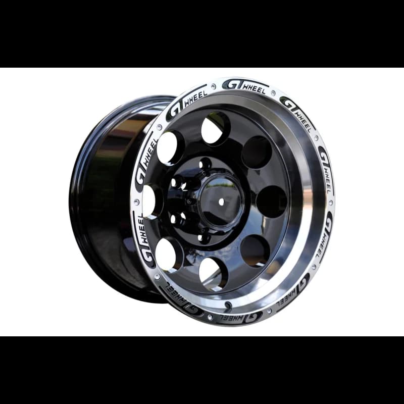 4 jantes 10.0 16 6x139.7 noir mat