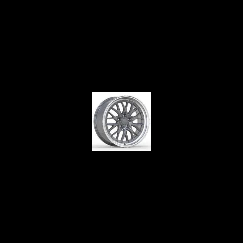 4 jantes 8.0 18 5x120 gris brillant