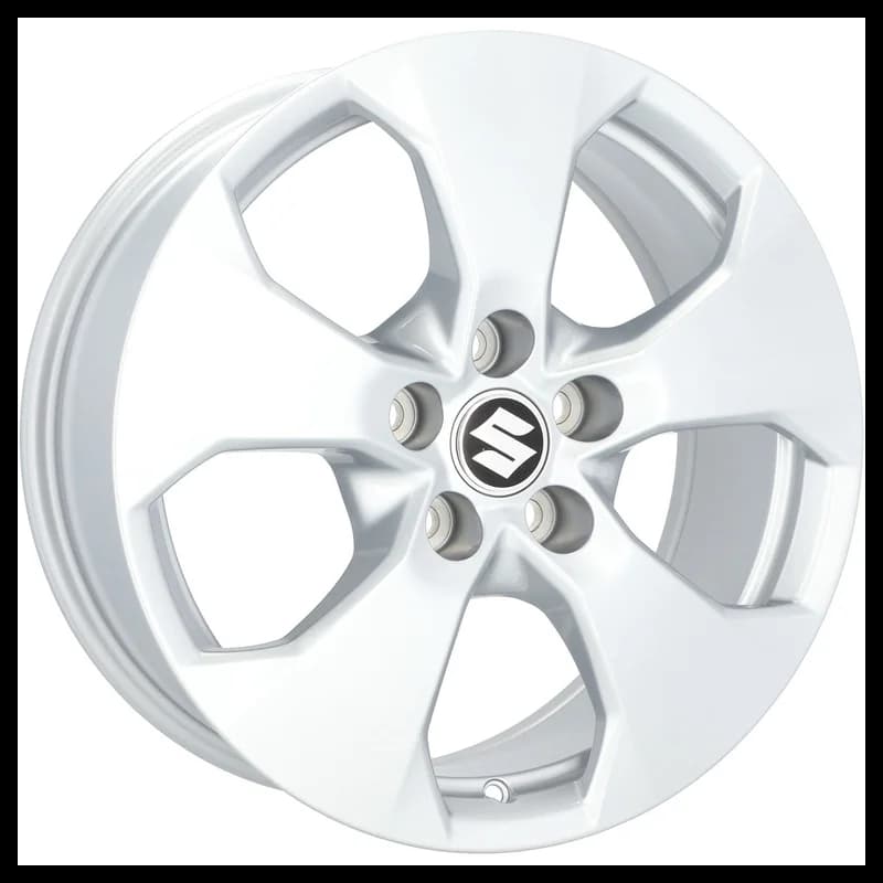 4 jantes 7.0 17 5x114.3 argent brillant