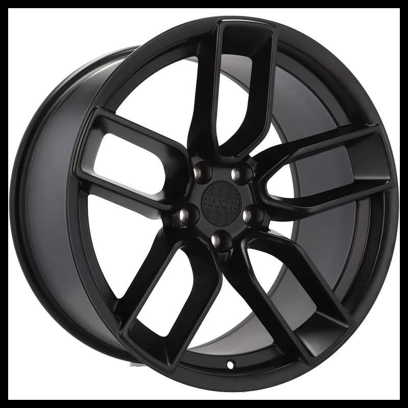4 jantes 9.0 20 5x115 noir mat