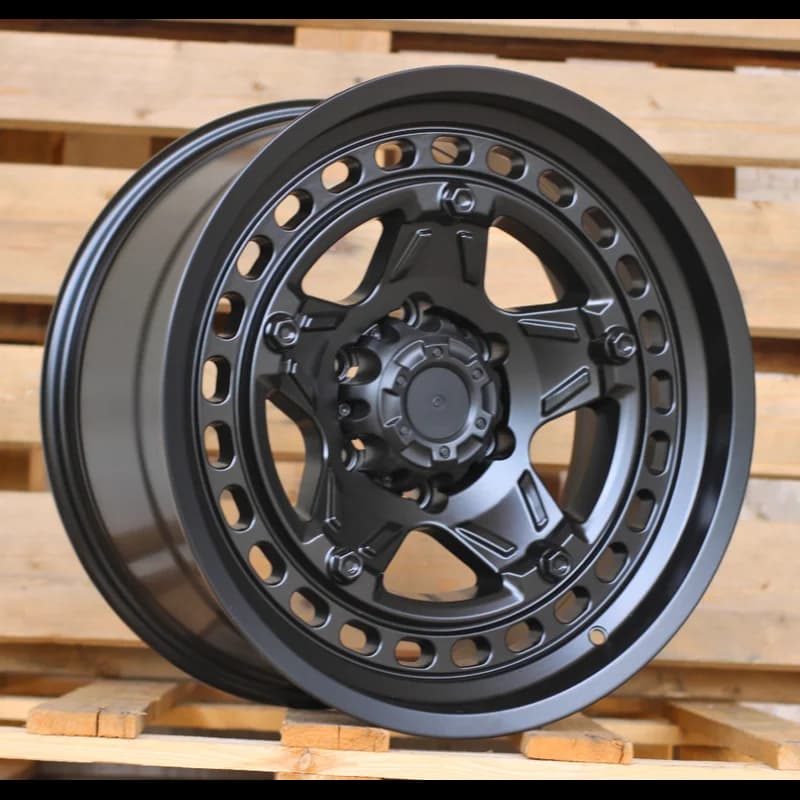 4 jantes 9.0 18 6x139.7 noir mat