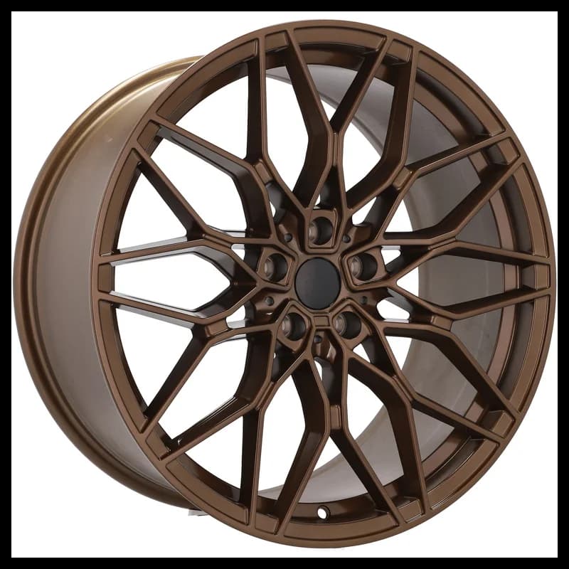 4 jantes 8.0 19 5x120 design bmw brun brillant