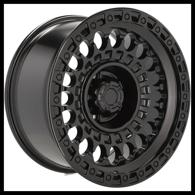 4 jantes 8.5 16 6x139.7 noir mat