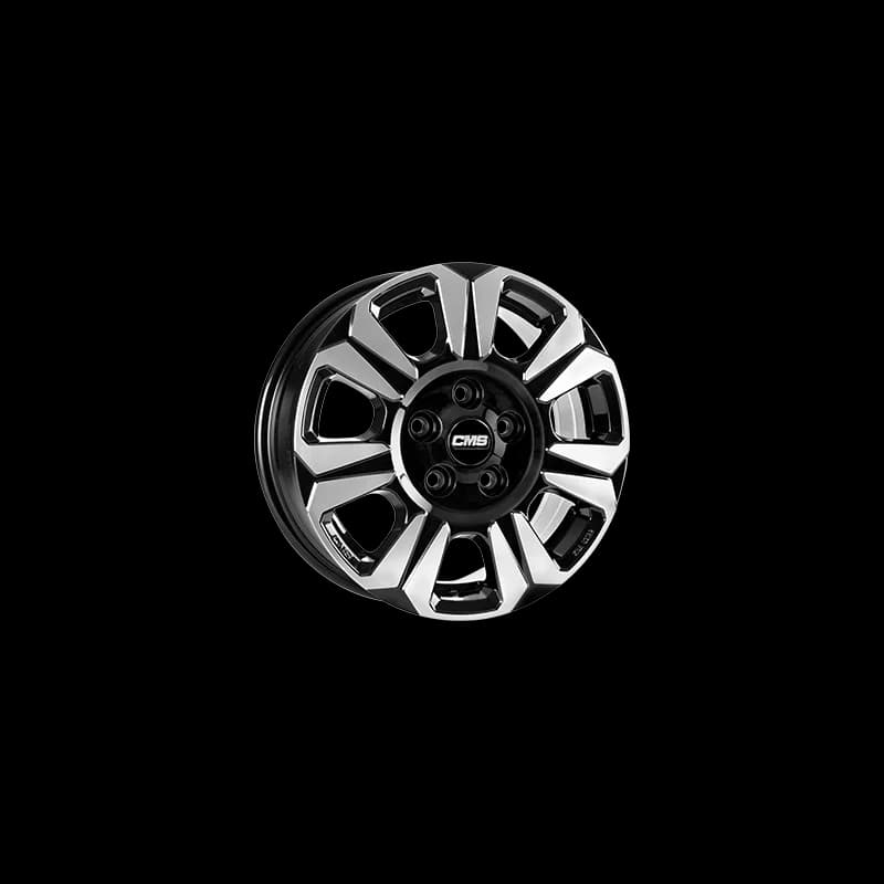 4 jantes cms 6,5x17 cms c31 5/130  et60 ch78,1