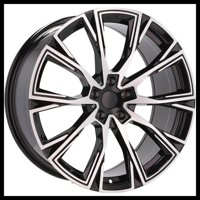 4 jantes 9.0 19 5x112 design bmw noir brillant
