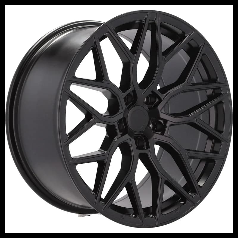 4 jantes 9.5 19 5x120 noir mat