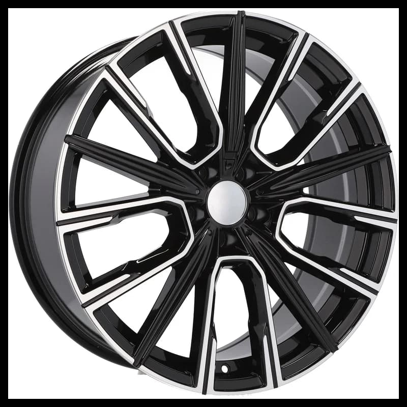 4 jantes 9.5 19 5x120 design bmw noir brillant
