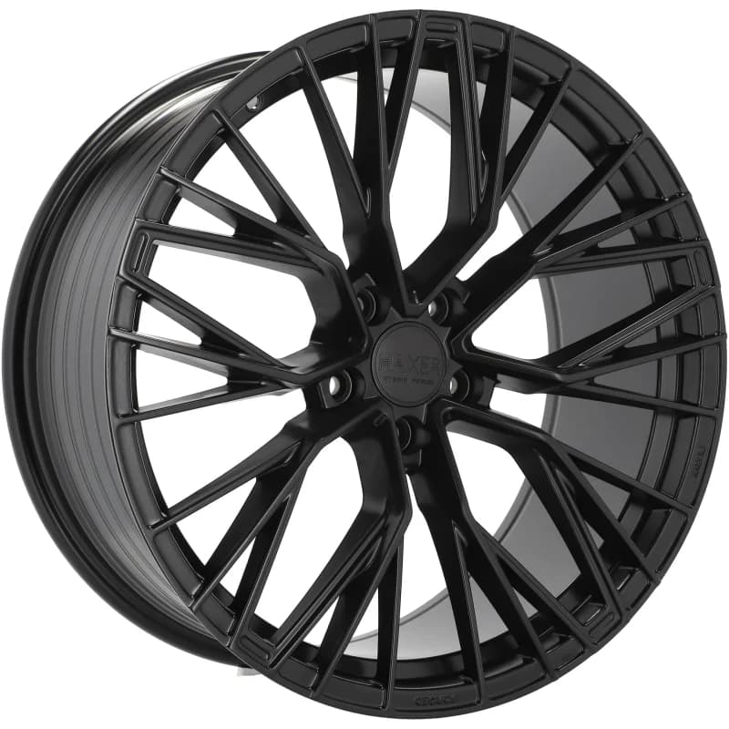 4 jantes 8.0 18 5x108 fluotournage noir mat