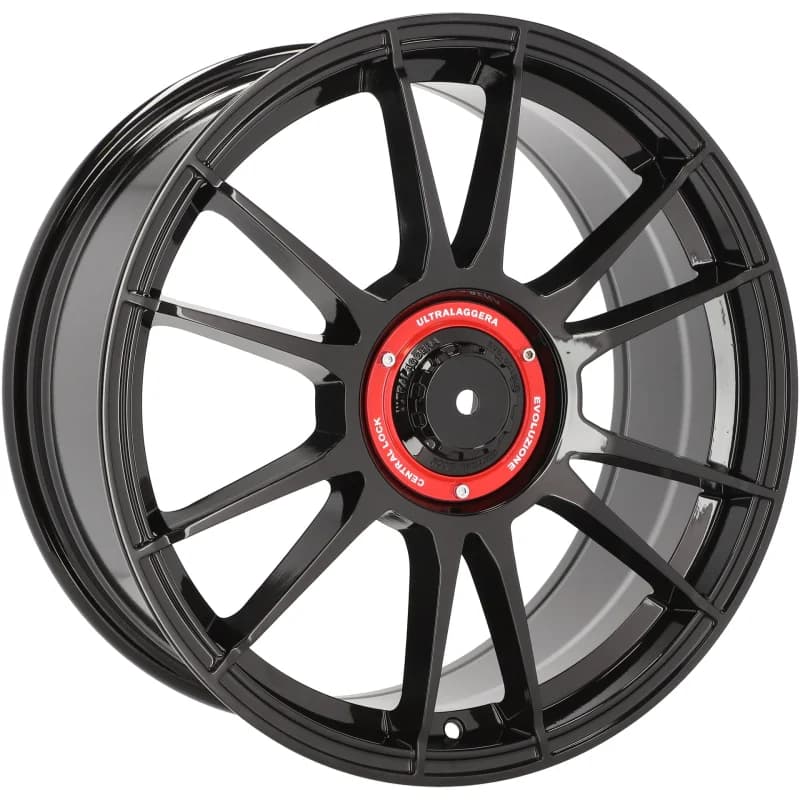4 jantes 8.0 18 5x100 fluotournage noir brillant