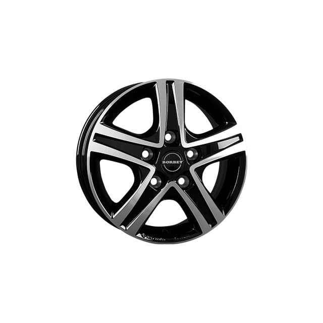 4 jantes borbet 6,0x16 borbet cwd 5/130  et68 ch78,1