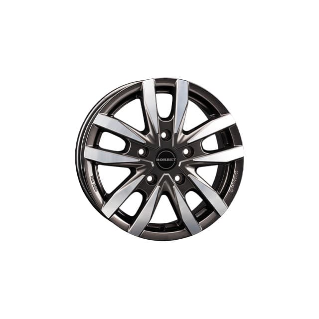 4 jantes borbet 6,0x16 borbet cw5 5/118  et68 ch71,1