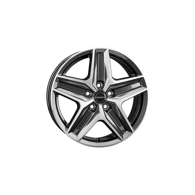 4 jantes borbet 7,5x18 borbet cwz 5/130  et53 ch78,1