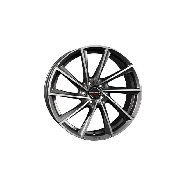 4 jantes borbet 8,0x18 borbet vtx 5/112  et37 ch66,6
