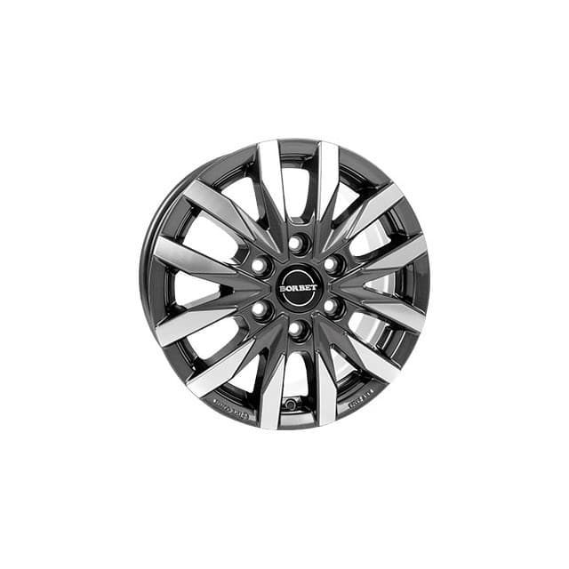 4 jantes borbet 6,5x16 borbet cw6 6/130  et62 ch84,1