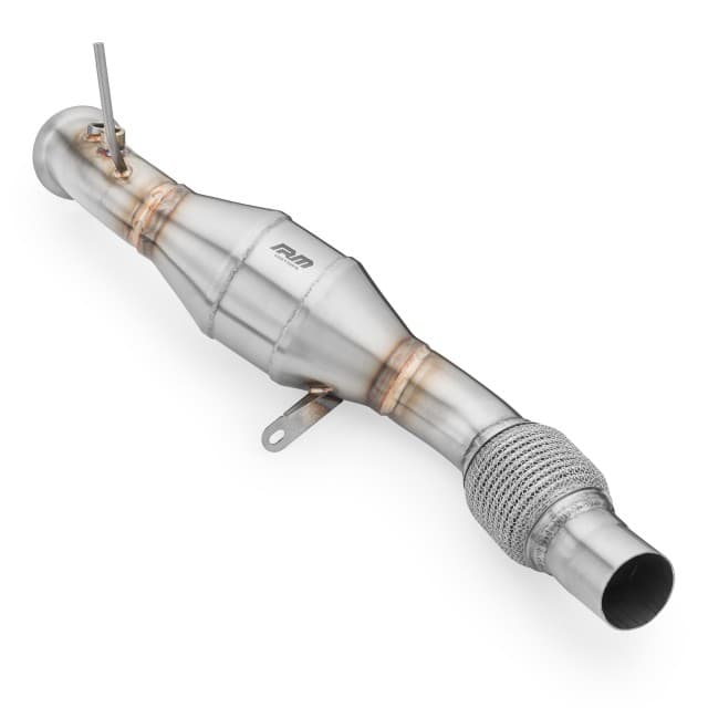 Downpipe bmw e60, e61 520d n47 + silencer