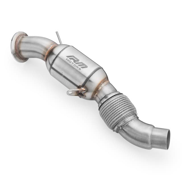 Downpipe bmw e70 x5 30d m57n2 + silencer