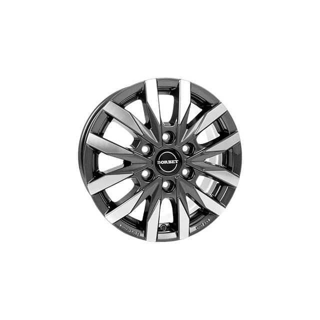 4 jantes borbet 7,5x18 borbet cw6 6/130  et47 ch84,1