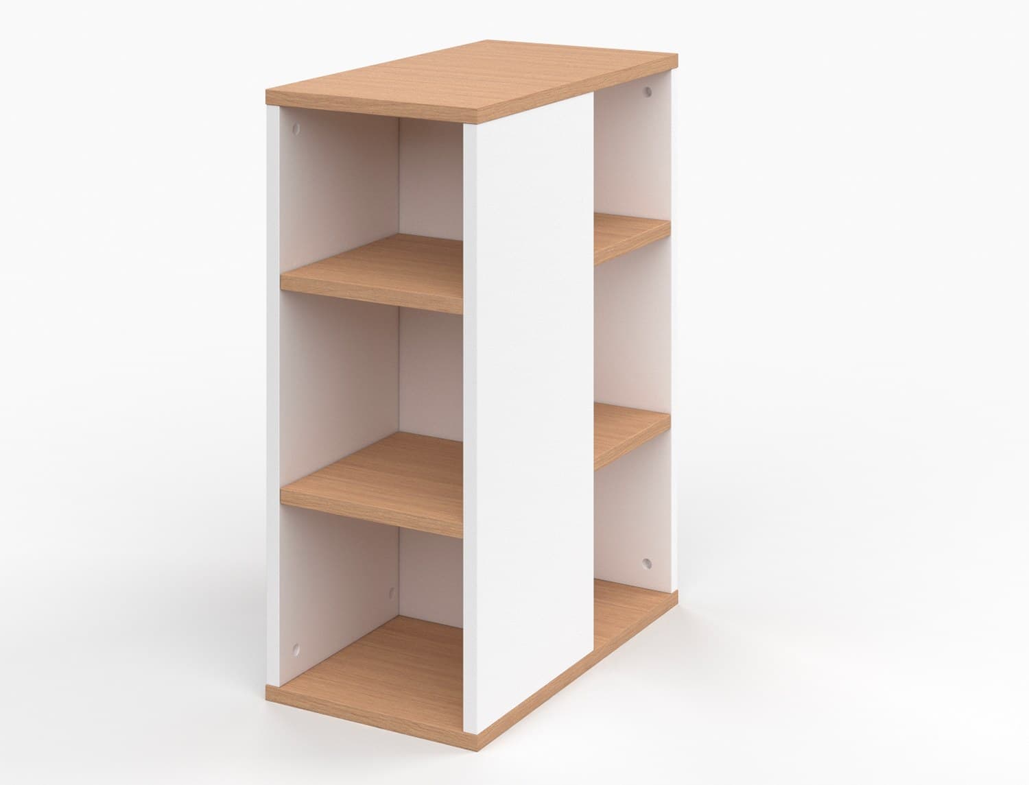 Caisson Bureau Blanc Milor
