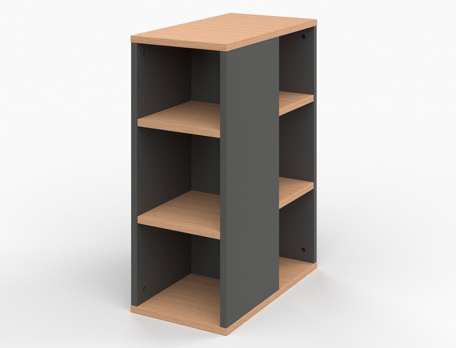 Caisson Bureau Anthracite Milor