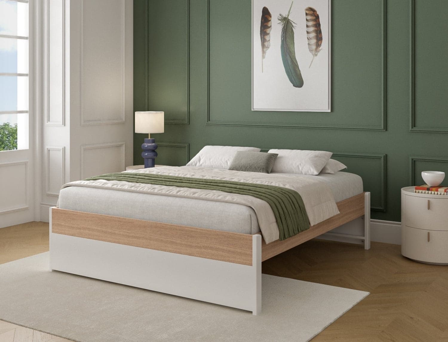 Lit 2 places Nomade 140x200 cm