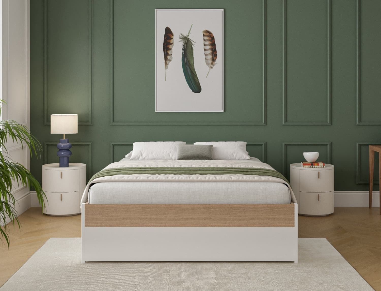 Lit 140x200 + Sommier Nomade