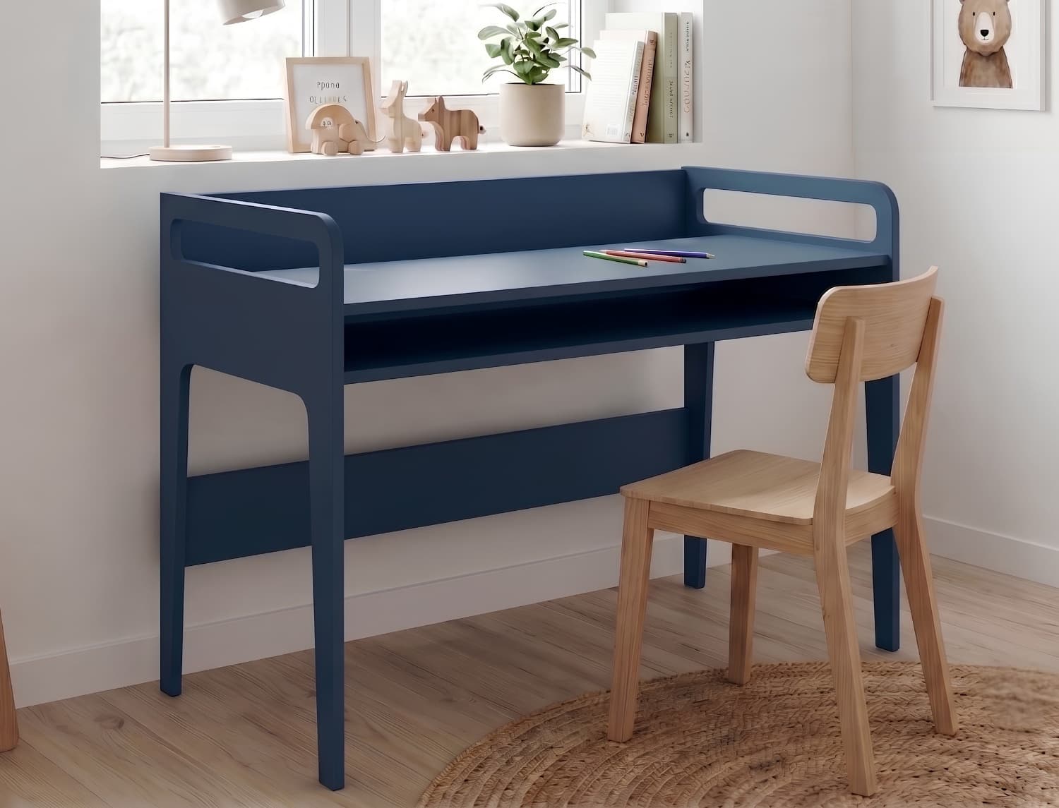 Bureau enfant Bleu Nuit Ferry