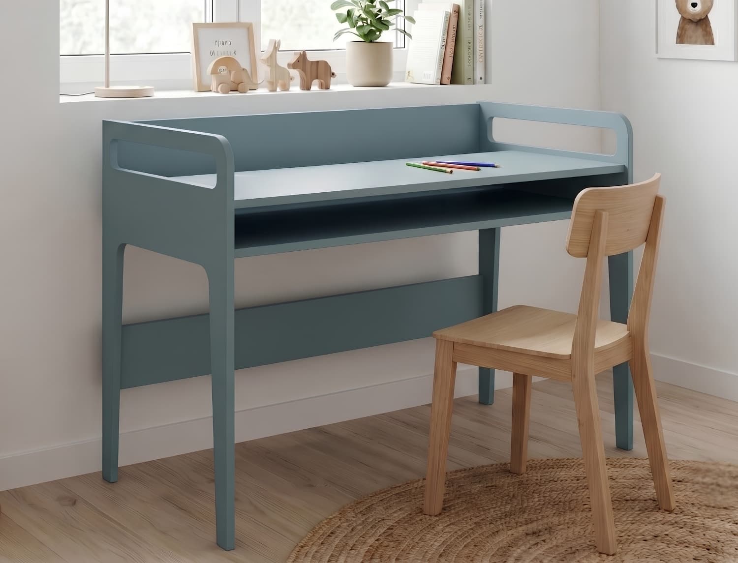 Bureau enfant Vert Mousse Ferry
