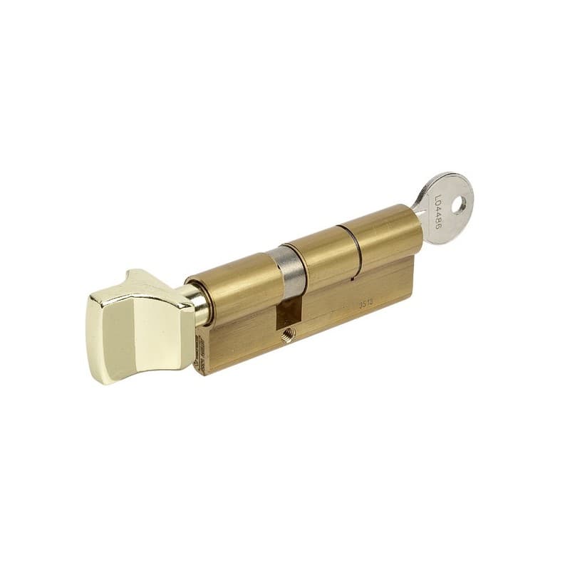 Cylindres 5 goupilles first cylindre éco double à bouton laiton 30 x 40 varié 3 clés varié 30 x 40 mm laiton 1 pièce(s) à bouton - vachette aube