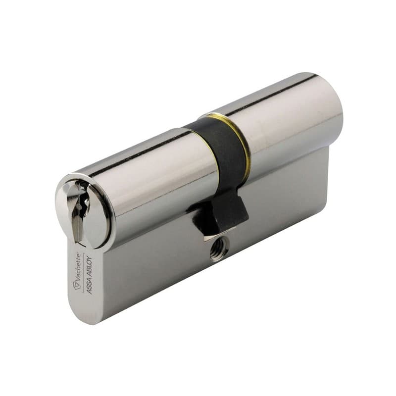 Cylindres 5 goupilles first cylindre éco double nickelé 30 x 50 varié 3 clés nickelé varié double 30 x 50 mm 1 pièce(s) - vachette aube