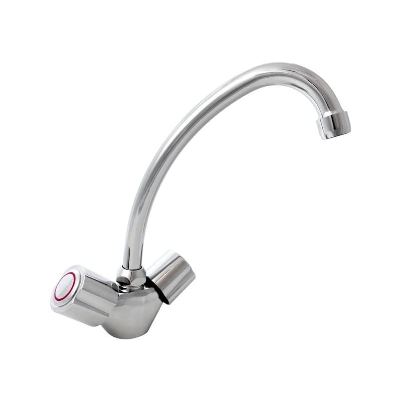 Mélangeur évier ibiza 2 nf chromé mélangeur évier ibiza 2 nf chromé 1 pièce(s) laiton chromé mélangeur - edouard rousseau sas