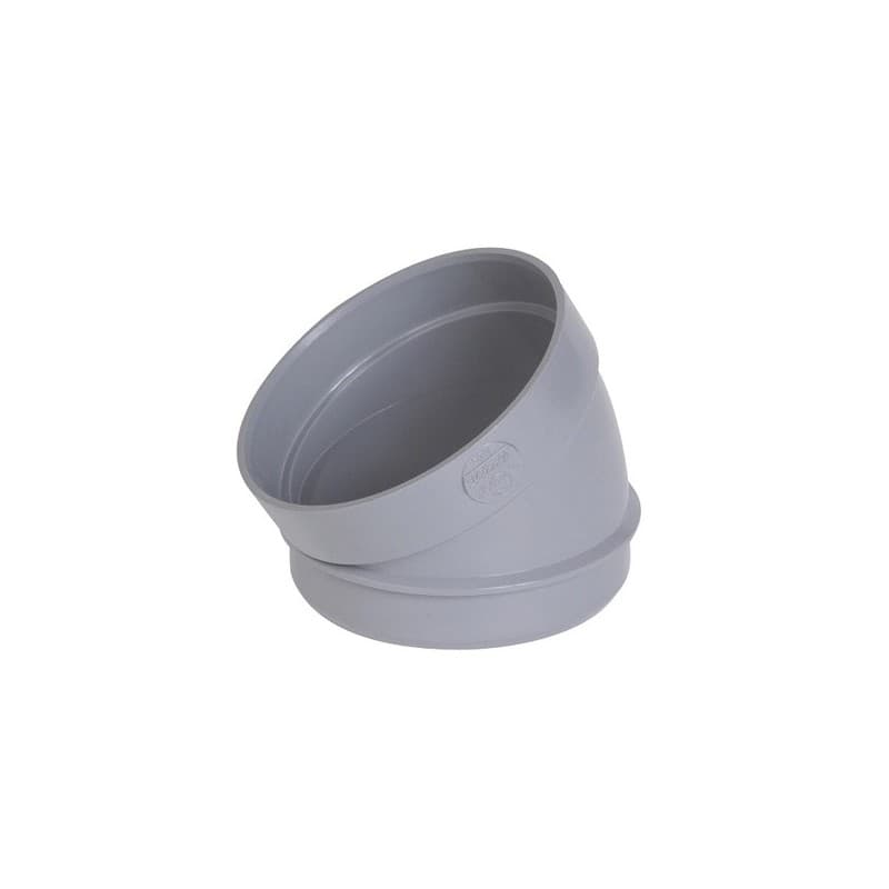Secteurs de coude pvc 15° et 30° section coude pvc 15° ø 100 mm 1 pièce(s) 100 mm 15° - nicoll