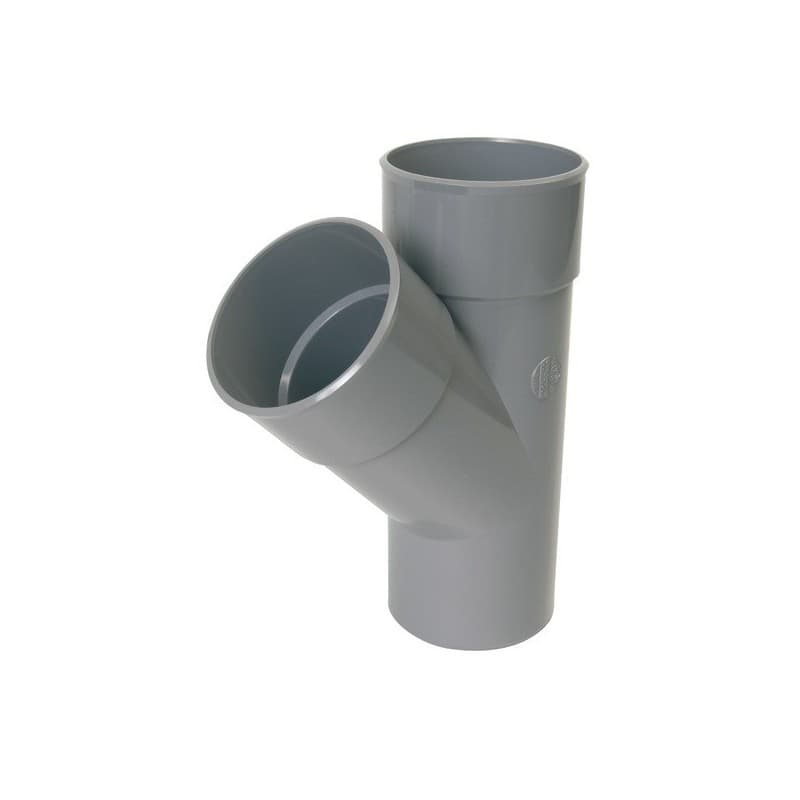 Culottes simples à 67°30 culotte simple mâle/femelle 67°30 ø 100 mm 1 pièce(s) 100 mm mâle / femelle 67°30 - nicoll