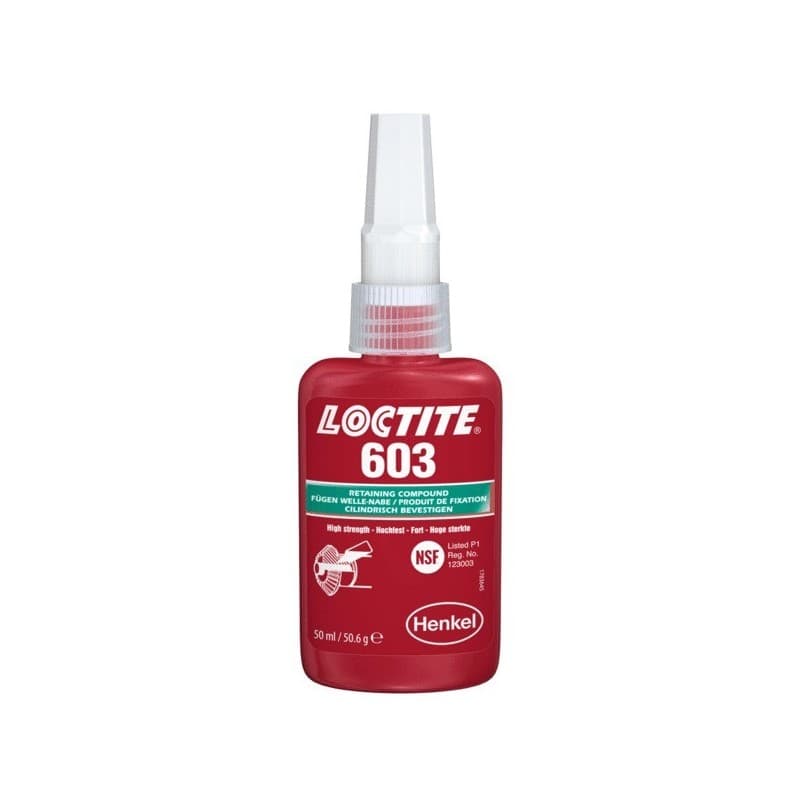 Colle loctite® 603 multi-supports cyanocrylate liquide colle loctite® 603 plus de 5 minutes manuelle sans charges 1 flacon(s) de 50 millilitre(s) inté