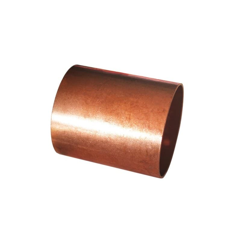 Manchons egaux femelles - cuivre manchon égal femelle ø 22 mm - cuivre 1 pièce(s) femelle cuivre - boutte