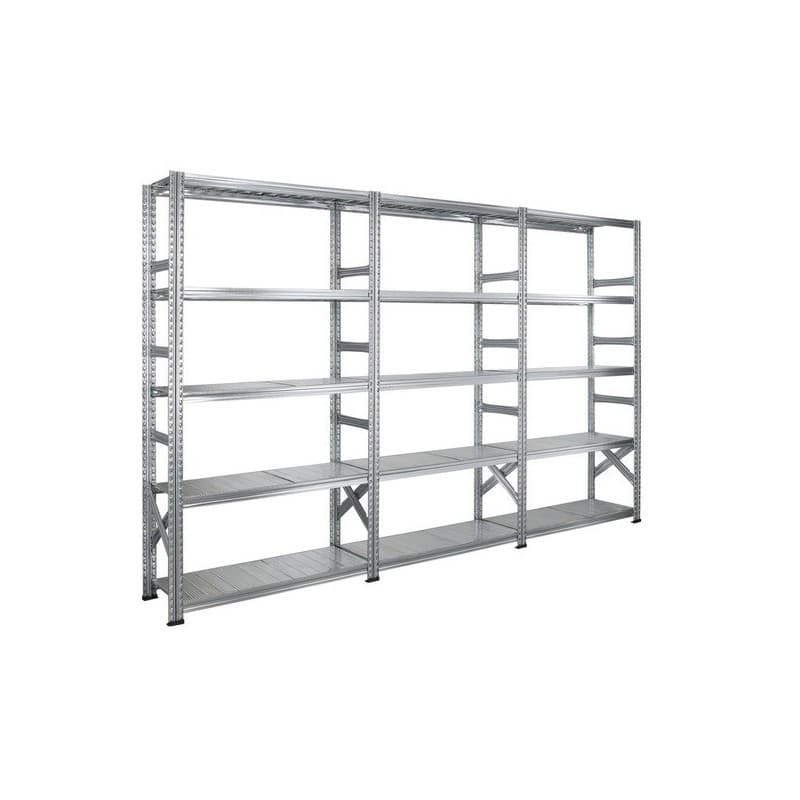 Rayonnage galvastar 3 m rayonnage galvastar 3 m 1 kit(s) léger 170 kg 400 mm ensemble complet 1972 mm 3230 mm - setam