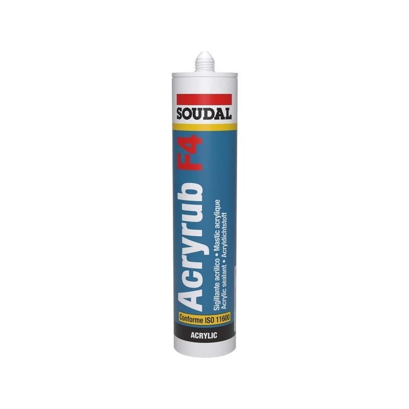 Mastic acrylique - acryrub f4 mastic acrylique acryrub f4 gris gris manuelle oui acrylique non multi-supports, béton/maçonnerie, bois et dérivés, carr