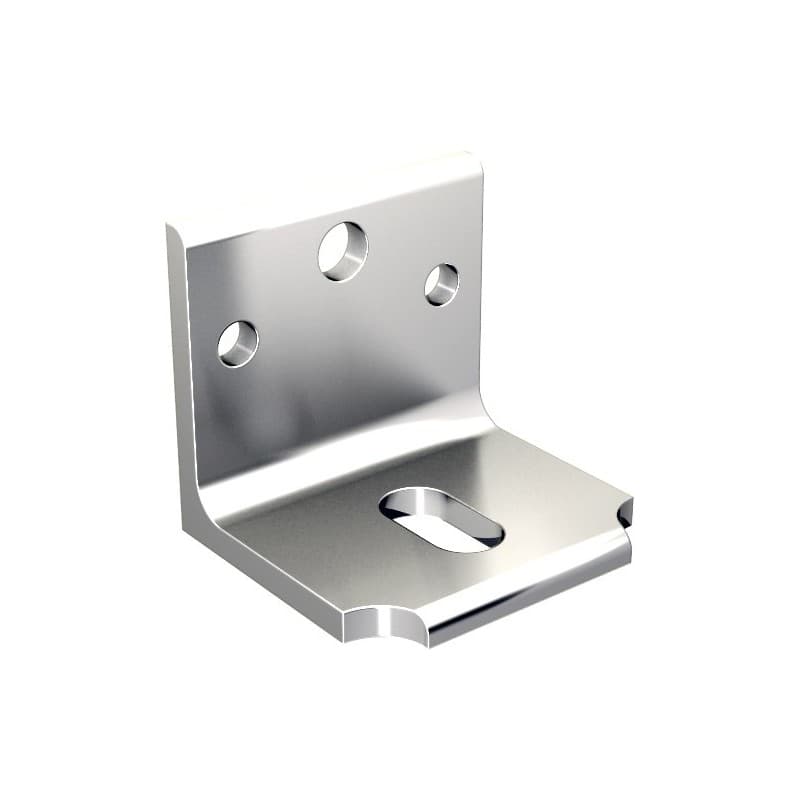 Pattes de fixation série 8570 patte équerre à visser renforcée 8570 1 pièce(s) - mantion sas